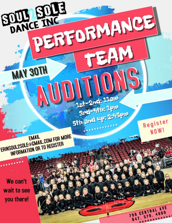 performance team auditions