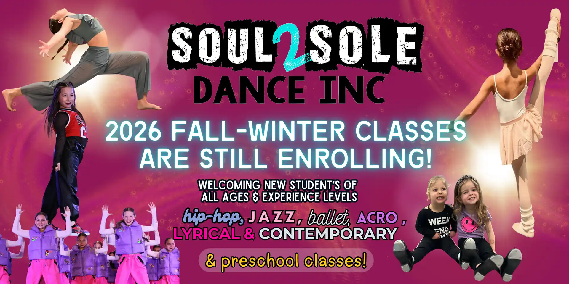Banner image "Come Dance With Us"
